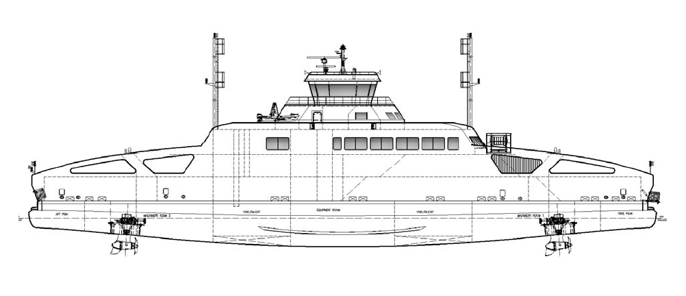 LMG60-DE DOUBLE ENDED FERRY